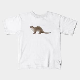 Eurasian Otter Kids T-Shirt